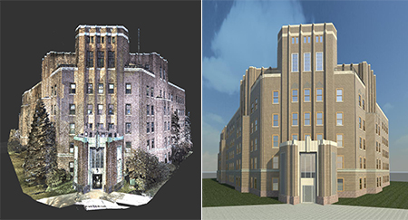 AEC-point-cloud-model