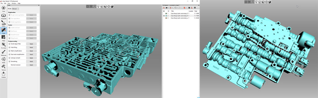 Valve Body Scan Data