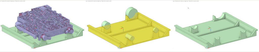 Valve Body and Fixture Model in SpaceClaim