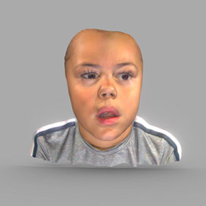 Child Head 3D Model