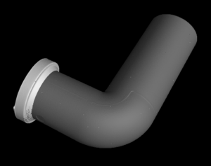 CT Data of Coupler Pipe Fitting